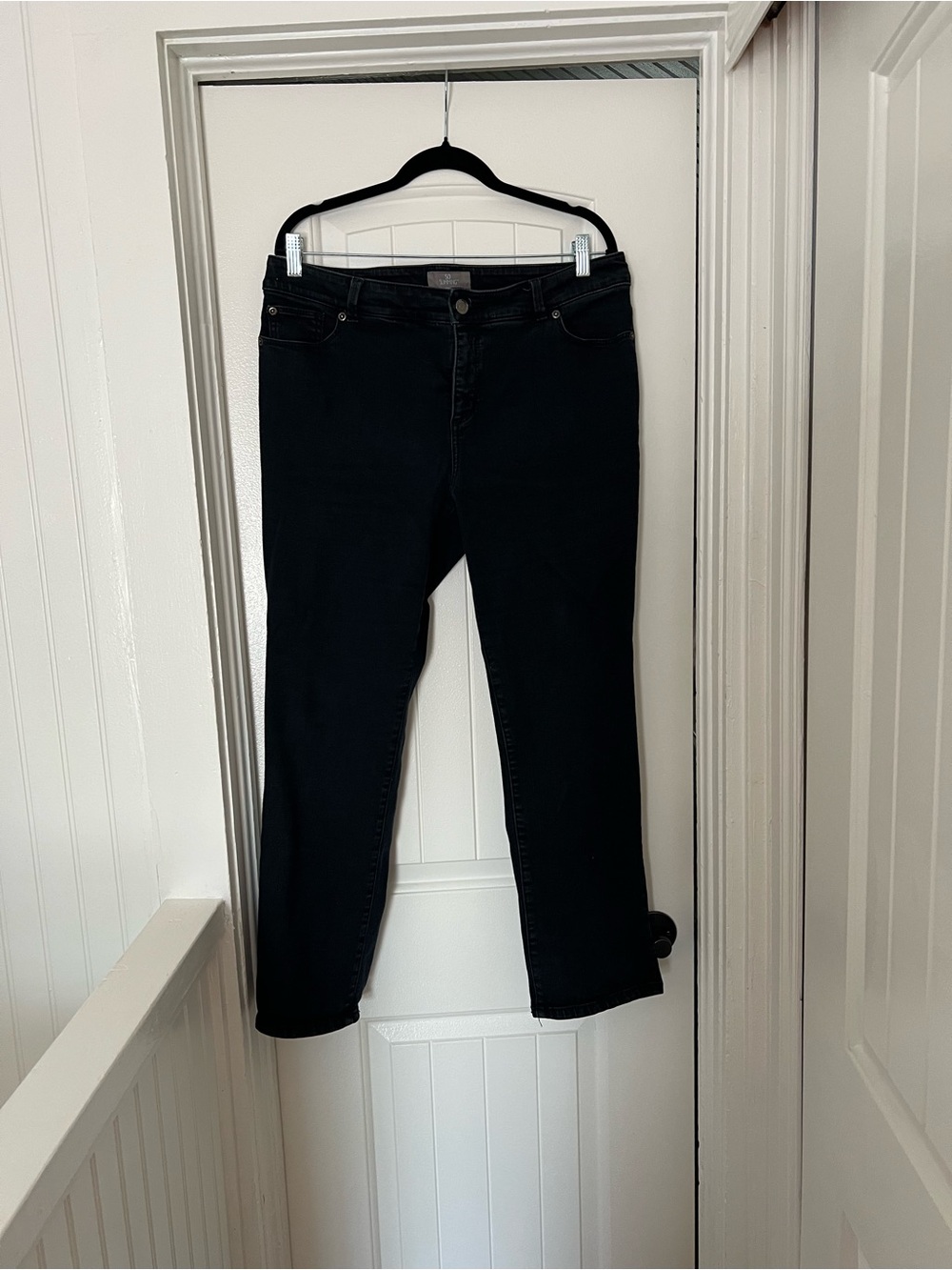Chico's Straight Leg Women’s Jeans in Black